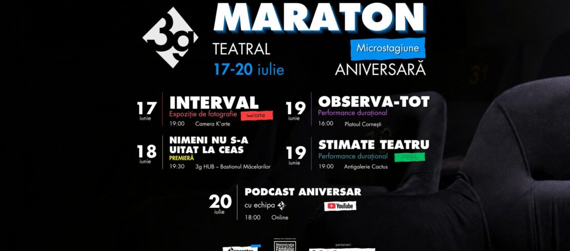 MARATON Teatral: Microstagiune aniversară